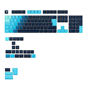 Glorious Gaming - Touches GPBT Gradient - Capuchons pour Claviers Mécaniques (Celestial Ice)