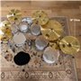 Meinl Cymbals HCS Cymbale China 18 pouces (45,72cm) pour Batterie – Finition Traditionelle en Laiton, fabriquée en Allemagne (HC