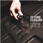 Meinl Cymbals Etui rigide de cymbales professionnel 22 pouces (55,88cm) pour 9 cymbales – fourni avec 8 séparateurs en mousse et