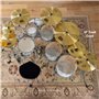 Meinl Cymbals HCS Cymbale Trash Crash 16 pouces (40,64cm) avec Trous – pour Batterie – Finition Traditionelle en Laiton, fabriqu