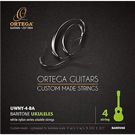 ORTEGA Cordes pour ukulélé Baryton (UWNY-4-BA)