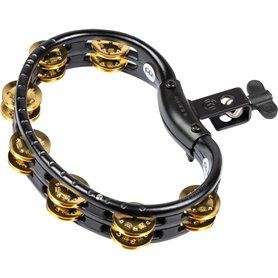 Meinl TMT2BBK Tambourin fixe Cymbales laiton Noir