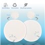 PHOGARY 14PCS Coussinets d'allaitement lavables, Réutilisable Bambou Bio Coussinets d'allaitement avec Sac à Linge et Sac de Ran