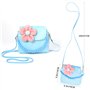 Hifot Bijoux Enfants Petites Filles Sac à Main en Peluche Collier Bracelet Boucles d'oreilles Bague Pinces à Cheveux Set, Robe P