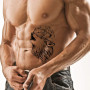 Konsait Loup tatouages temporaires pour femme homme, Faux Tatouages éphémères Tatoo Autocollant bras 21 * 15cm 9 Pièces