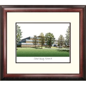 Campus Images "Oakland université Alumnus encadrée Lithographie d'impression