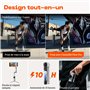 Insta360 Flow Pro Pack trépied Pro - Stabilisateur pour Smartphone alimenté par l'IA, Compatible Apple DockKit, Suivi panoramiqu