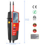 UT18D Testeur de Tension Multifonction Étanche Voltage Numérique Voltmètre Tension Tester AC/DC Portée Automatique LCD Affichage