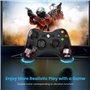 Yaeye Manette filaire pour Xbox 360 avec double vibration Turbo pour Microsoft Xbox 360/360 Slim et PC Windows 7, 8, 10