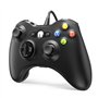 Yaeye Manette filaire pour Xbox 360 avec double vibration Turbo pour Microsoft Xbox 360/360 Slim et PC Windows 7, 8, 10