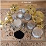 Meinl Cymbals HCS Cymbale Trash Crash 18 pouces (45,72cm) avec Trous – pour Batterie – Finition Traditionelle en Laiton, fabriqu