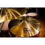 Meinl Cymbals HCS Cymbale Ride 22 pouces (55,88cm) pour Batterie – Finition Traditionelle en Laiton, fabriquée en Allemagne (HCS