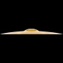 Meinl Cymbals HCS Cymbale Ride 22 pouces (55,88cm) pour Batterie – Finition Traditionelle en Laiton, fabriquée en Allemagne (HCS