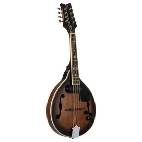 Ortega Guitars Bluegrass Mandoline de style A – Americana Series – Électro-acoustique – Épicéa et érable avec finition satinée à
