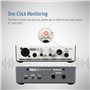 SONICAKE Interface audio Préamplificateur analogique professionnel à deux canaux avec plage dynamique et performance de distorsi