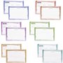 Juvale Coffret en Bois d'Organisation de Recettes, Boîte de Rangement avec Fiches et Séparateurs Intercalaires