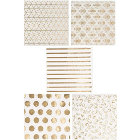 Lot de 100 Serviettes de cocktail