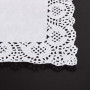 Napperons rectangulaires en dentelle en papier (paquet de 200), blanc, 29 x 18 cm