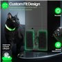 TNP Housse Anti-Poussière pour Xbox Series X - Kit de Filtre avec Filets de Protection et Bouchon Jack en Silicone - Ensemble de