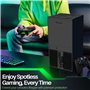 TNP Housse Anti-Poussière pour Xbox Series X - Kit de Filtre avec Filets de Protection et Bouchon Jack en Silicone - Ensemble de