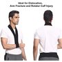 supregear Écharpe de Bras, Antidémarrage de Collier de Support de Cou Réglable et Léger Écharpe de Bras Simple Support D'épaule 