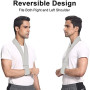 Antidémarrage de Collier de Support de Cou Réglable et Léger Écharpe de Bras Simple Support D'épaule