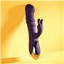 Vibration de Stimulation Double Evolved Playboy Violet Pourpre