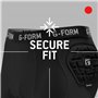 G-Form Men's Team Baselayer Short Liner - Short de Compression athlétique pour Homme - Noir, Moyen