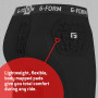 G-Form Men's Team Baselayer Short Liner - Short de Compression athlétique pour Homme - Noir, Moyen