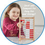 Jeu de 4 mini bouliers de 100 billes de Learning Resources pour les mathématiques pour enfants, matériel éducatif pour compter e