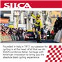 SILCA Gear Wipe Bidon 110 Count 8 x 12" | Serviette double face pour nettoyer les vélos | Lingettes anti-crasse | Lingettes de n
