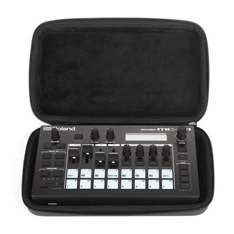 Analog Cases Glide Case pour Roland MC-101 ou des Groovebox similaires (Mallette de Transport en EVA moulée et étanche