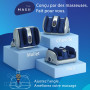 Miko Machine de massage des pieds Shiatsu - Massage en profondeur des tissus améliorant la circulation, le flux sanguin avec un 