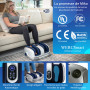Miko Machine de massage des pieds Shiatsu - Massage en profondeur des tissus améliorant la circulation, le flux sanguin avec un 