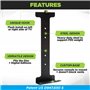HIDEit Mounts Support mural pour PS5, support mural américain breveté pour PlayStation 5, American Company, support en acier pou