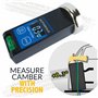 Appareil de mesure numérique de chute et de suivi - Outil d'alignement de roue de précision avec écran LCD et base magnétique po
