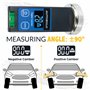 Appareil de mesure numérique de chute et de suivi - Outil d'alignement de roue de précision avec écran LCD et base magnétique po