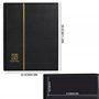 Uncle Paul 60 Pochettes Monnaie Album-7.7 "x 3.2" Billets Collecte Titulaire Similicuir Stockage Livre pour Billets Dollars Bill
