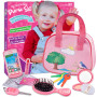 Star Princess Sac à Main de Jeu pour Enfants avec Accessoires, Jouets pour Filles avec Maquillage, Clés, Smartphone - Jouets à H