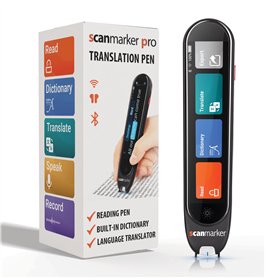 Scanmarker Pro | Stylo de Traduction et de Lecture | Outil d’Aide pour la dyslexie