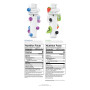 Cirkul Kit de démarrage de bouteille d'eau en plastique sans BPA de 946 ml avec couvercle bleu marine, 2 cartouches de saveur (1