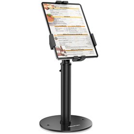 AboveTEK Support Antivol pour iPad - Support de Verrouillage Réglable en Hauteur pour Tablettes de 7