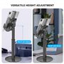 AboveTEK Support Antivol pour iPad - Support de Verrouillage Réglable en Hauteur pour Tablettes de 7,9" à 11", Support de Compto