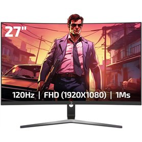 GAMEPOWER F20 – Écran PC Gamer incurvé 27" 1500R