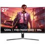 GAMEPOWER F20 – Écran PC Gamer incurvé 27" 1500R