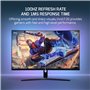 GAMEPOWER F20 – Écran PC Gamer incurvé 27" 1500R, 120Hz, Full HD 1080p, Temps de réponse 1ms, FreeSync, HDR, 125% sRGB, Rétroécl