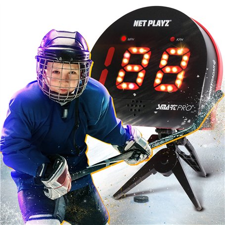 Cadeaux radar de hockey - Aides à l'entraînement - Armes de vitesse avec capteur de vitesse