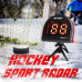 Cadeaux radar de hockey - Aides à l'entraînement - Armes de vitesse avec capteur de vitesse, pistolets radar mains libres | Hock