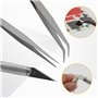BOOSDEN Gundam Kit d'outils de modélisme 9 pièces, ensemble d'outils de construction pour modélisme de base, réparation et fixat