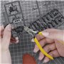 BOOSDEN Gundam Kit d'outils de modélisme 9 pièces, ensemble d'outils de construction pour modélisme de base, réparation et fixat